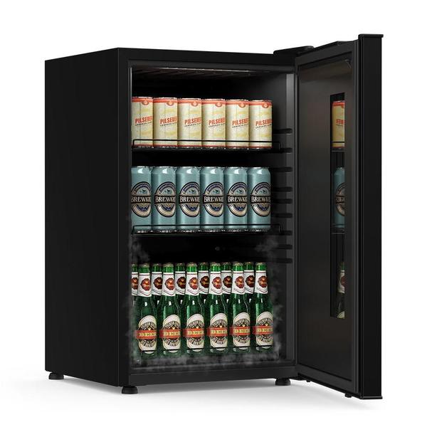 Imagem de Cervejeira Beer Maxx One Inverter 98L Porta Preto Onix Digital +2 a -6ºC VN12TPP 127V - Metalfrio