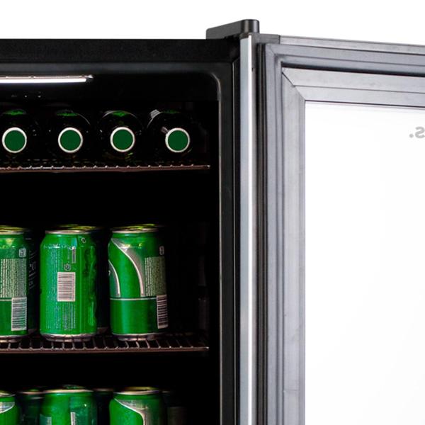 Imagem de Cervejeira EOS Bierhaus 76 Litros Frost Free com Compressor e Porta de Vidro com Inox ECE80 220V