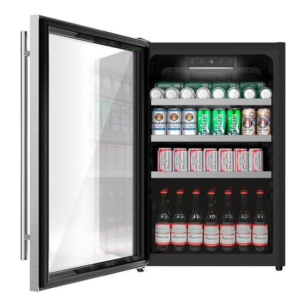 Imagem de Cervejeira EOS Premium 115 Litros Frost Free com Compressor e Porta de Vidro ECE130 220V