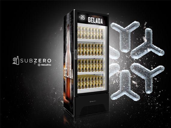 Cervejeira Expositora VN50AH Metalfrio Adesivada 576L 127V Imagem de Cervejeira Expositora VN50AH Metalfrio Adesivada 576L 127V