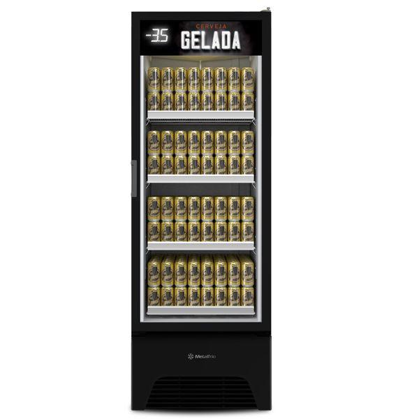 Cervejeira Expositora VN50AH Metalfrio Adesivada 576L 127V Imagem de Cervejeira Expositora VN50AH Metalfrio Adesivada 576L 127V