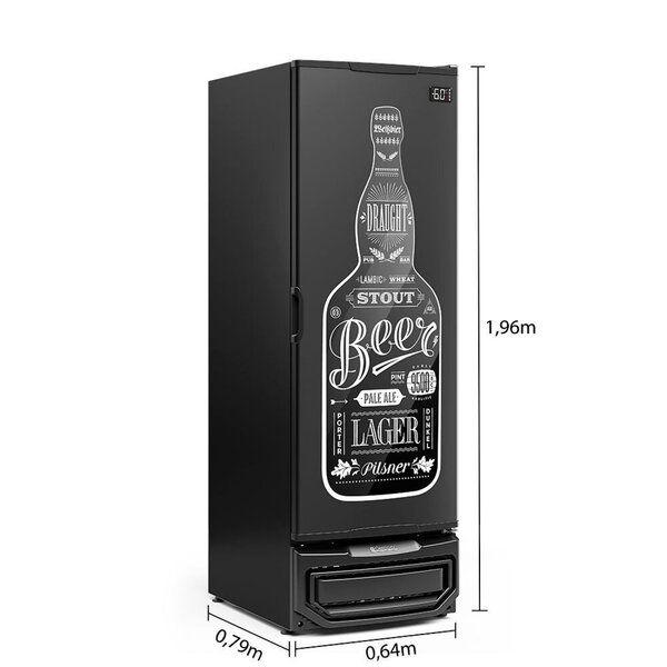 Imagem de Cervejeira Gelopar 570L Adesivado Degelo Frost Free - Preto / "220V"