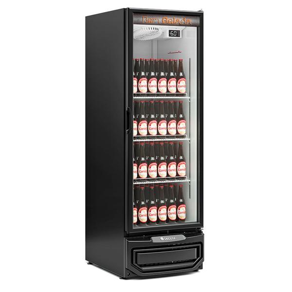 Cervejeira GRB-57V PR 572 L c/ Porta de Vidro Duplo Temperado Aquecido e LED Perimetral e Testeira - Gelopar Imagem de Cervejeira GRB-57V PR 572 L c/ Porta de Vidro Duplo Temperado Aquecido e LED Perimetral e Testeira - Gelopar