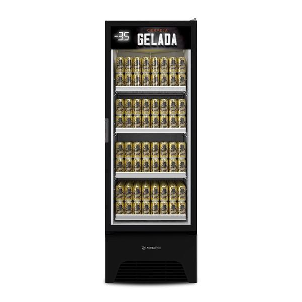 Cervejeira Metalfrio 513 Litros Optima Gelada Porta de Vidro VN50AH 220 volts Imagem de Cervejeira Metalfrio 513 Litros Optima Gelada Porta de Vidro VN50AH 220 volts