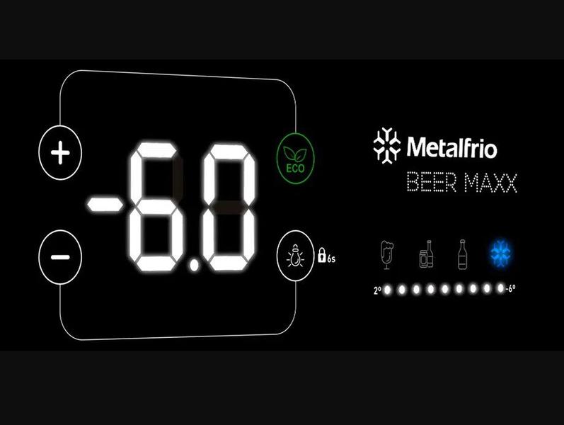 Imagem de Cervejeira Metalfrio VN28TP Beer Maxx 300 Display Touch 127V