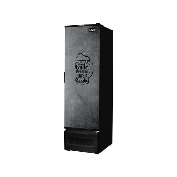 Imagem de Cervejeira Porta Cega 284 Litros Fricon VCFC284-1C000 Preto 127V