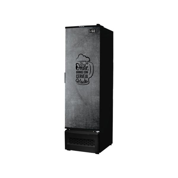 Imagem de Cervejeira Porta de Vidro 284 Litros Fricon VCFC284-1V000 Preto 127V