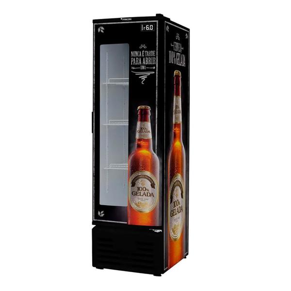 Imagem de Cervejeira Porta de Visor 284 Litros Fricon VCFC284-1D000 Preto 127V