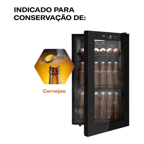 Imagem de Cervejeira Premium Beer Conectividade Black 105L Fricon