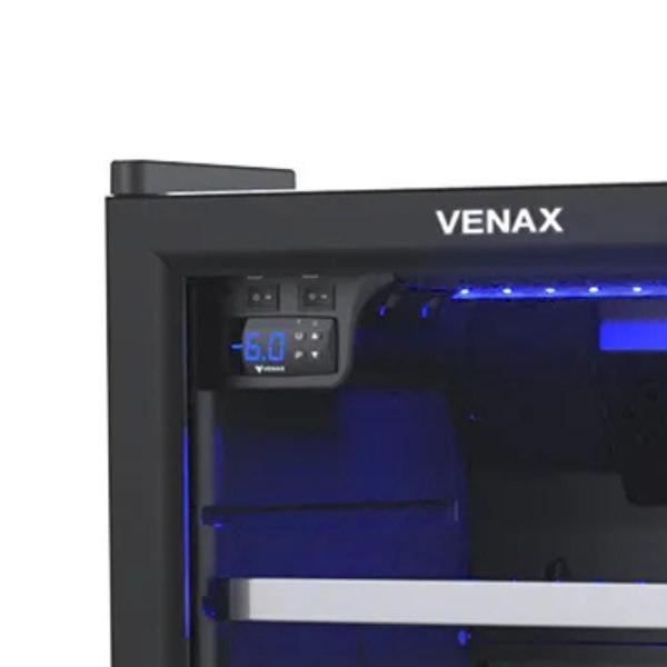 Imagem de Cervejeira Venax 100 Litros com Led Interna Azul Preto Fosco 110V