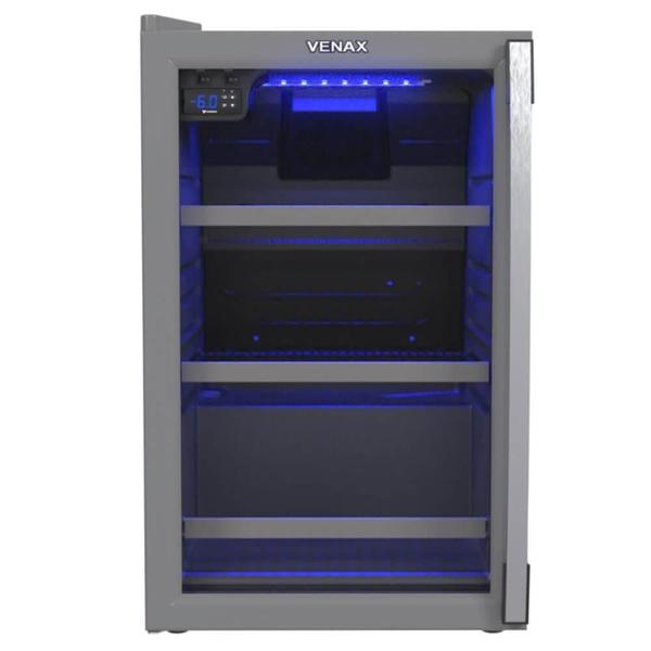 Imagem de Cervejeira Venax Blue Light 100L Porta Invertida Cinza 127V 21206