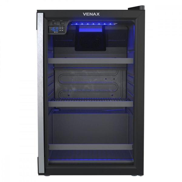 Imagem de Cervejeira Venax Blue Light 82 Litros Preto Fosco EXPVQBL100 - 110V