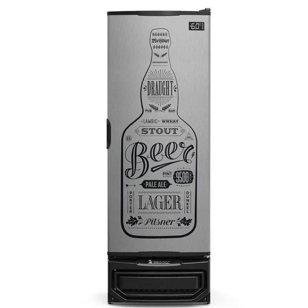 Imagem de Cervejeira Vertical Expositora Cerveja -6C 360 Latas Gelopar Preta GRBA 400 GW