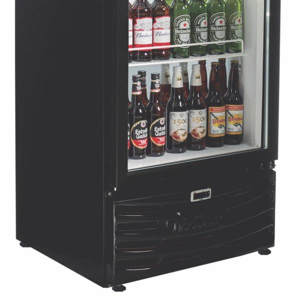 Imagem de Cervejeira Vertical Frilux 410 Litros Preto Porta de Vidro Aquecido 127V RF-013