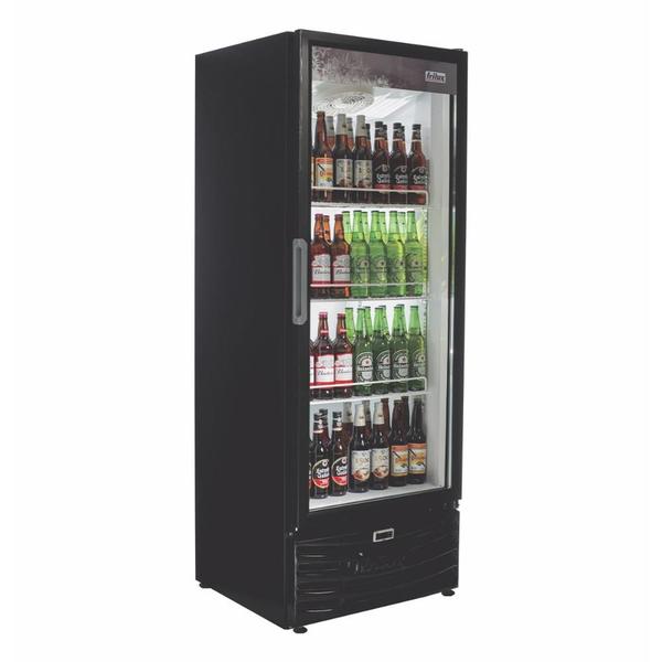 Imagem de Cervejeira Vertical Frilux 410 Litros Preto Porta de Vidro Aquecido 127V RF-013