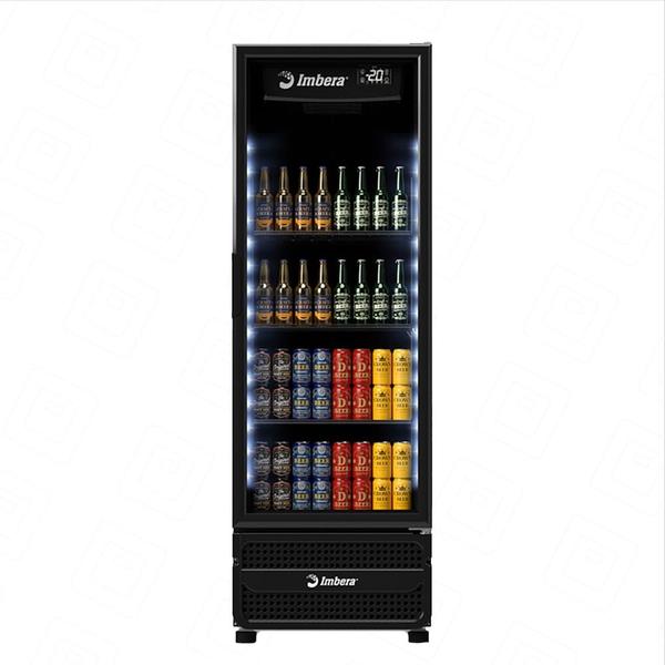 Imagem de Cervejeira Vertical Imbera CCV355 Porta de Vidro Full Black 569L-220v