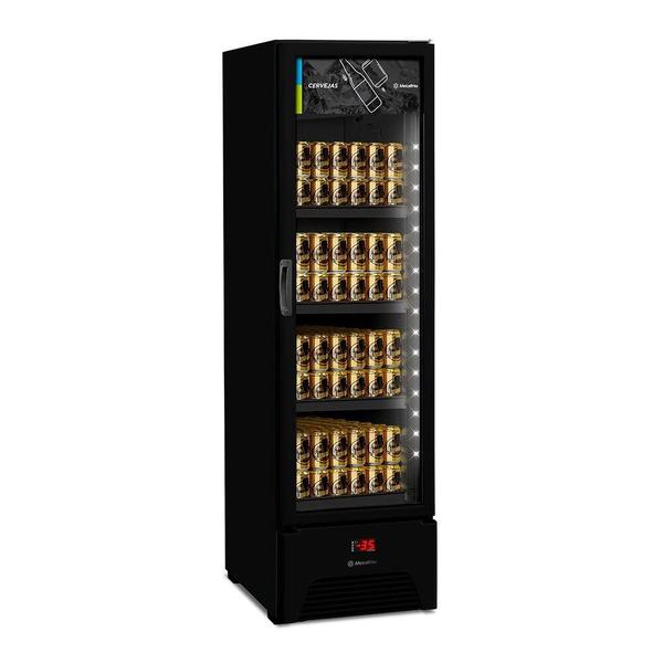 Imagem de Cervejeira Vertical Metalfrio 337 Litros Optima All Black VN28RH 110V