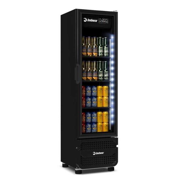 Imagem de Cervejeiro Expositor 244 Litros Porta de Vidro Full Black CCV144 220V - Imbera