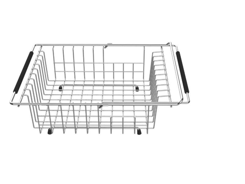 Cesta aco inox retangular regulavel tramontina Imagem de Cesta aco inox retangular regulavel tramontina