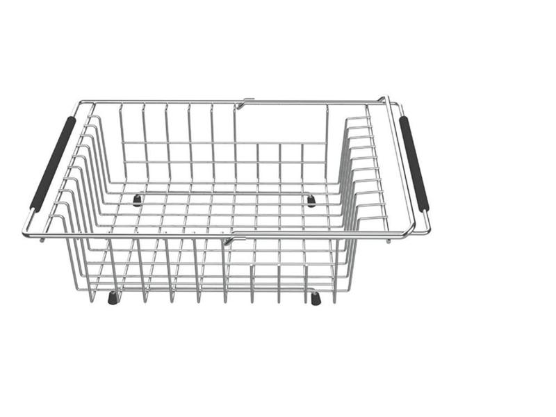 Cesta aco inox retangular regulavel tramontina Imagem de Cesta aco inox retangular regulavel tramontina