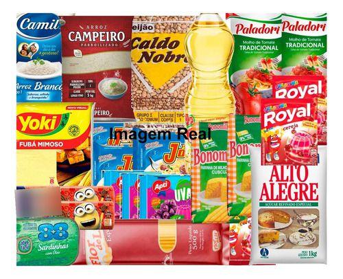 Cesta Básica Completa 22 Itens Doação Envio Imediato - IMPÉRIO CESTAS BÁSICAS Imagem de Cesta Básica Completa 22 Itens Doação Envio Imediato