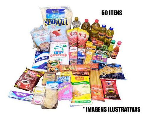 Cesta Básica Completa 50 Itens C/ Produtos Limpeza Econômica - Higipack Imagem de Cesta Básica Completa 50 Itens C/ Produtos Limpeza Econômica