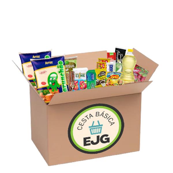 Cesta De Alimentos Completa 18 Itens Doação Social - EJG Imagem de Cesta De Alimentos Completa 18 Itens Doação Social