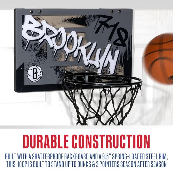 Imagem de Cesta de basquete Franklin Sports NBA Brooklyn Nets Kids