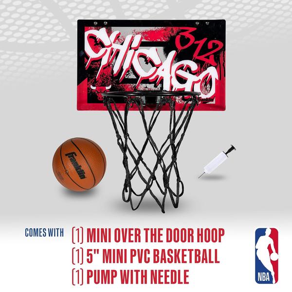 Imagem de Cesta de basquete Franklin Sports NBA Chicago Bulls Kids