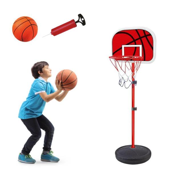 Imagem de Cesta de basquete infantil tabela para basquete + bola  105-139 cm