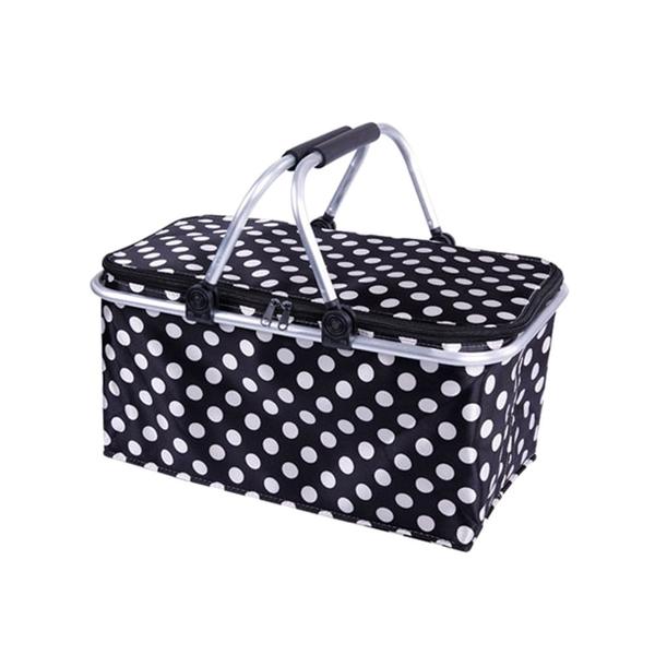 Imagem de Cesta de piquenique Wokex Polka Dot Isolador de Calor 46x28x23