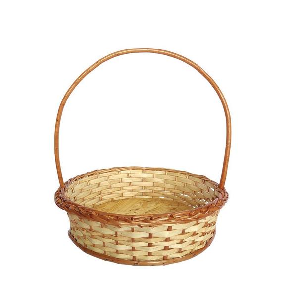 Cesta de Vime Redonda - Segredo das Artes Imagem de Cesta de Vime Redonda