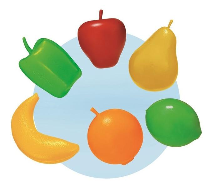 Imagem de Cesta Feira Com Alimentos E Frutas Infantil Usual Brinquedos