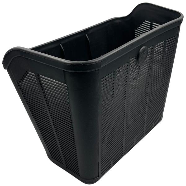 Cesta Jks 26 Dianteira Plástica Retrô Bike Bicicleta Preto Imagem de Cesta Jks 26 Dianteira Plástica Retrô Bike Bicicleta Preto