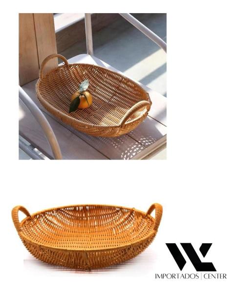 Cesta Pão Fruteira Multiuso Artesanal Higienica Lavável - Importados Wl Center Imagem de Cesta Pão Fruteira Multiuso Artesanal Higienica Lavável