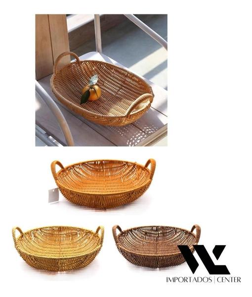 Cesta Pão Fruteira Multiuso Artesanal Higienica Lavável - Importados Wl Center Imagem de Cesta Pão Fruteira Multiuso Artesanal Higienica Lavável