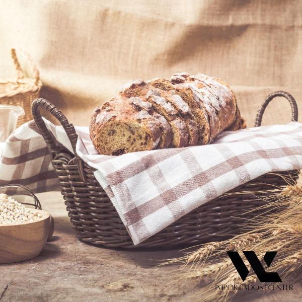 Cesta Pão Fruteira Multiuso Artesanal Higienica Lavável - Importados Wl Center Imagem de Cesta Pão Fruteira Multiuso Artesanal Higienica Lavável