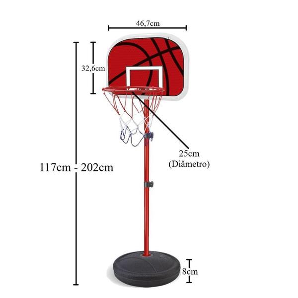 Cesta Tabela De Basquete + Golzinho Futebol Com Bola E Bomba - Dm Toys Imagem de Cesta Tabela De Basquete + Golzinho Futebol Com Bola E Bomba
