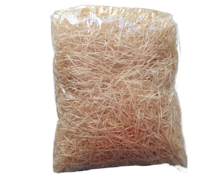 Imagem de Cestas Decorativas Palha Madeira Natural 250g Higienizada