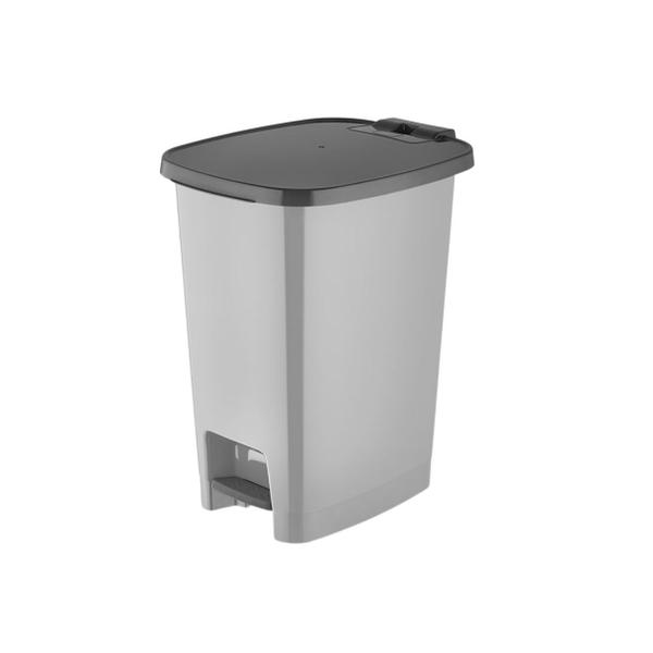 Cesto De Lixo 10litros Cozinha Com Pedal De Piso Mood Nobre Imagem de Cesto De Lixo 10litros Cozinha Com Pedal De Piso Mood Nobre