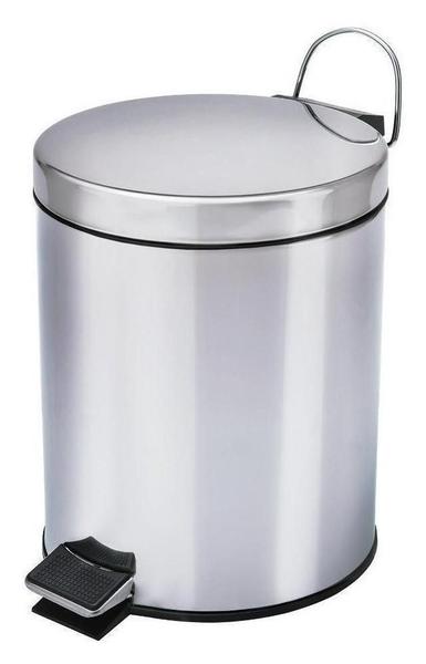 Imagem de Cesto De Lixo 3Lts 100% Inox Com Pedal Banheiro E Cozinha