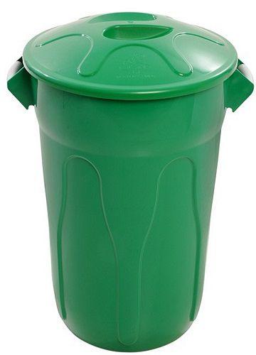 Cesto de Lixo Plastico com Tampa 100 Litros - JSN Imagem de Cesto de Lixo Plastico com Tampa 100 Litros