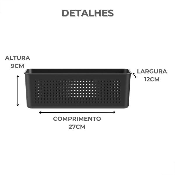 Imagem de Cesto Flow Organizador Multiuso Para Lavanderia 27 X 12