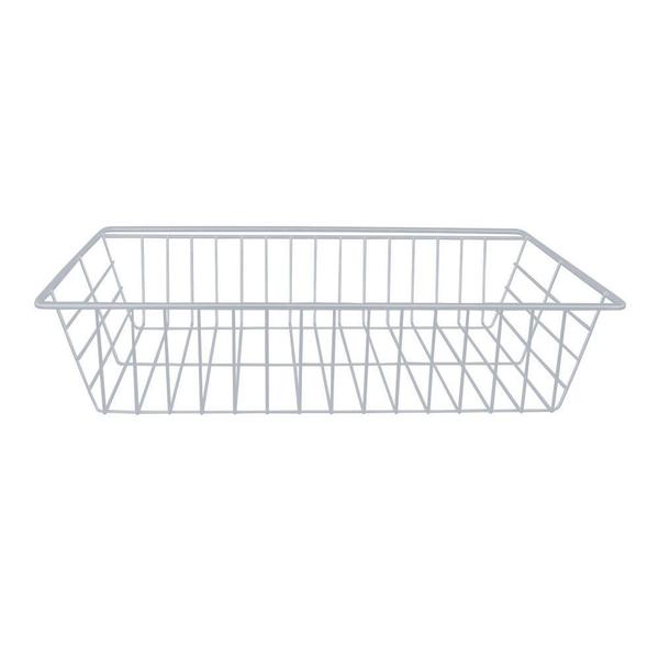 Cesto Gaveta Fruteira Aramado Branco Com CorrediÇA M2 - IGUANNA Imagem de Cesto Gaveta Fruteira Aramado Branco Com CorrediÇA M2
