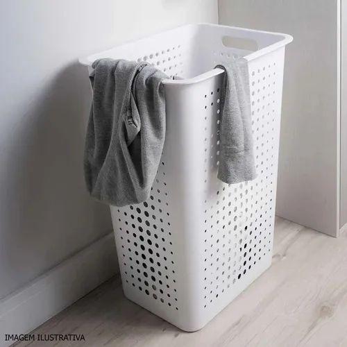 Cesto Grande Para Roupas Sujas Com Tampa Lavabo Banheiro Marca OU Imagem de Cesto Grande Para Roupas Sujas Com Tampa Lavabo Banheiro Marca OU