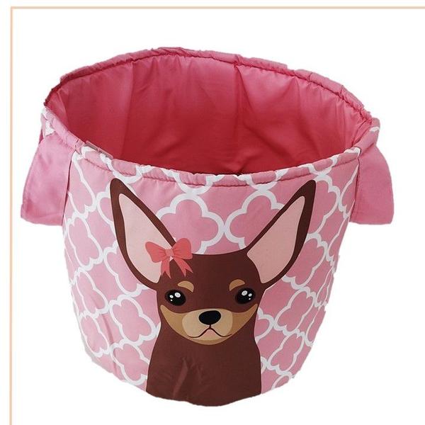 Imagem de Cesto Organizador Brinquedos Pet Tam. P - Chihuahua