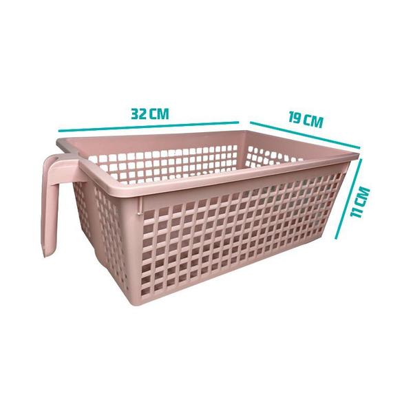 Imagem de Cesto Organizador Multiuso Decorativo Rattan Home Organizer