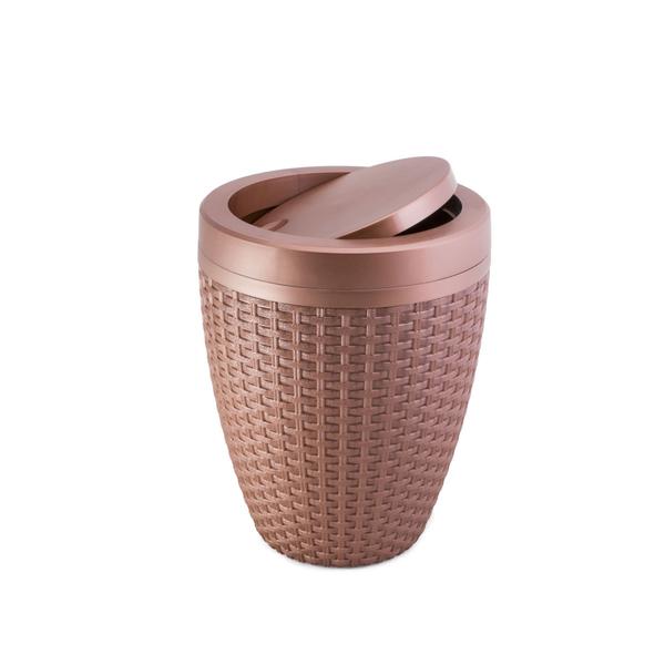 Imagem de Cesto Rattan 7,5 litros Cobre - Aquaplas