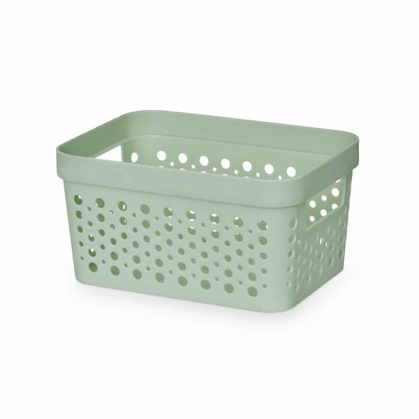 Cestos Organizador Armário Gaveta Lavanderia P (19x14cm) - Usual Utilidades Imagem de Cestos Organizador Armário Gaveta Lavanderia P (19x14cm)