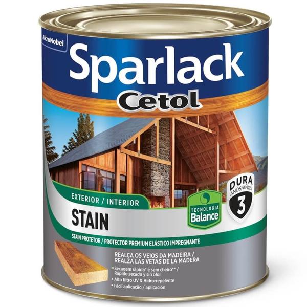 Cetol Sparlack Stain Balance Efeito Natural Acetinado - SPARLACK Imagem de Cetol Sparlack Stain Balance Efeito Natural Acetinado - SPARLACK